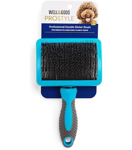 Amazon.com: Well & Good by Petco Black 2-Sided Slicker Dog Brush